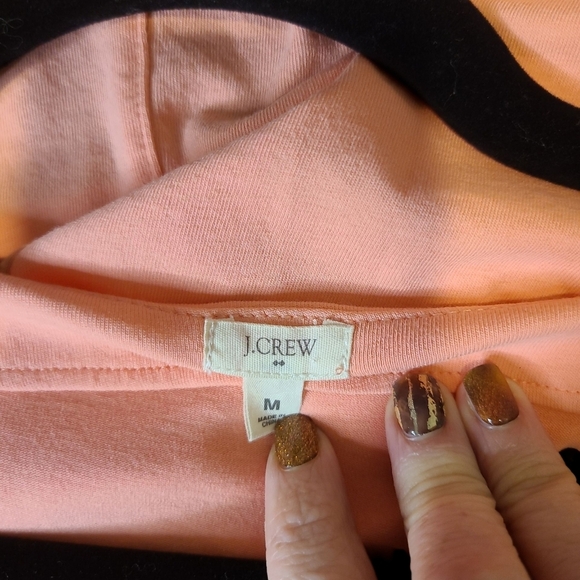 J. Crew Light Coral Short Sleeve Dress Size Medium - Picture 3 of 4